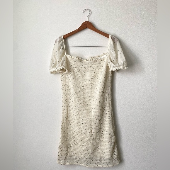 Revamped fitted dress with balloon sleeve - Picture 4 of 5